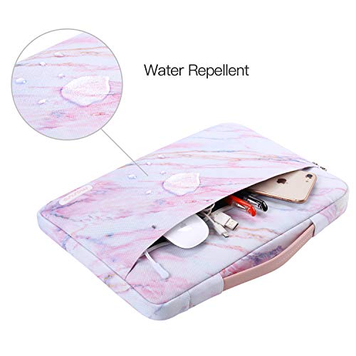 MOSISO Maletín Compatible con 13-13.3 Pulgadas MacBook Air/MacBook Pro/Ordenador, Funda Blanda Protectora 360 Multifuncional Bolso de Poliéster Mármol Grano Cruzado con Correa de Carro MOSISO Maletín Compatible con 13-13.3 Pulgadas MacBook Air/MacBook Pro/Ordenador, Funda Blanda Protectora 360 Multifuncional Bolso de Poliéster Mármol Grano Cruzado con Correa de Carro