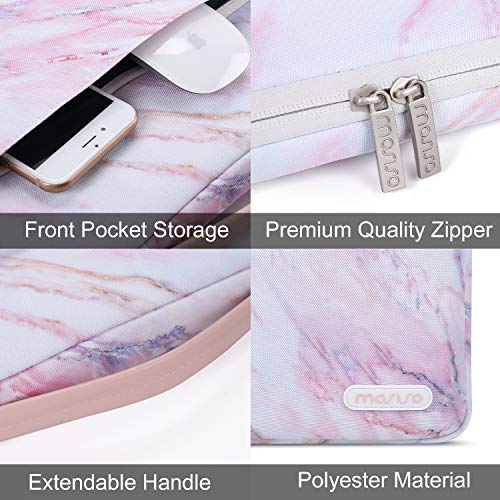 MOSISO Maletín Compatible con 13-13.3 Pulgadas MacBook Air/MacBook Pro/Ordenador, Funda Blanda Protectora 360 Multifuncional Bolso de Poliéster Mármol Grano Cruzado con Correa de Carro MOSISO Maletín Compatible con 13-13.3 Pulgadas MacBook Air/MacBook Pro/Ordenador, Funda Blanda Protectora 360 Multifuncional Bolso de Poliéster Mármol Grano Cruzado con Correa de Carro