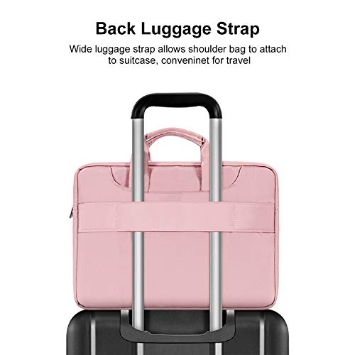 MOSISO Maletín Compatible con MacBook Pro 16 Pulgadas/15 15.4 15.6 Pulgadas DELL Lenovo HP ASUS Acer Samsung Chromebook, Bolso de Hombro Repelente Agua Funda Protectora 360 con Correa,Rosa MOSISO Maletín Compatible con MacBook Pro 16 Pulgadas/15 15.4 15.6 Pulgadas DELL Lenovo HP ASUS Acer Samsung Chromebook, Bolso de Hombro Repelente Agua Funda Protectora 360 con Correa,Rosa