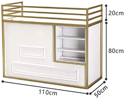 Mostrador de recepción Nordic Simplicity Mostrador de recepción Mostradores de recepción de Uso múltiple Mostrador de recepción con Gran Espacio de Almacenamiento Suministros de Muebles de ofi