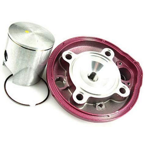 Mota Kit Pink 75cc de hierro fundido "Due Plus" MINARELLI AM6 culata racing performance para 50 con caja Mota Kit Pink 75cc de hierro fundido "Due Plus" MINARELLI AM6 culata racing performance para 50 con caja