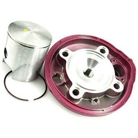 Mota Kit Pink 75cc de hierro fundido "Due Plus" MINARELLI AM6 culata racing performance para 50 con caja