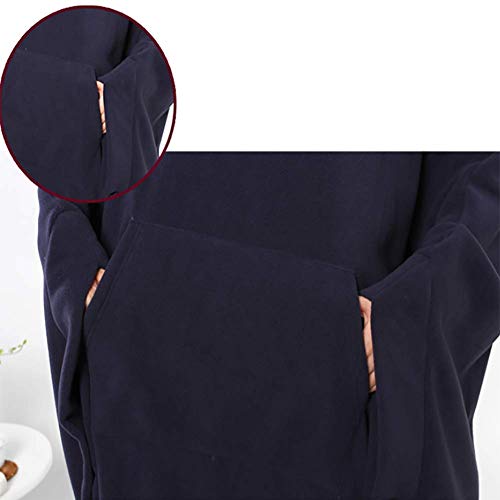 Moter De los Hombres y la Ropa de Lana meditación Manto de la meditación la meditación Guanyin Capa de Legos de Las Mujeres,Azul,XL Moter De los Hombres y la Ropa de Lana meditación Manto de la meditación la meditación Guanyin Capa de Legos de Las Mujeres,Azul,XL