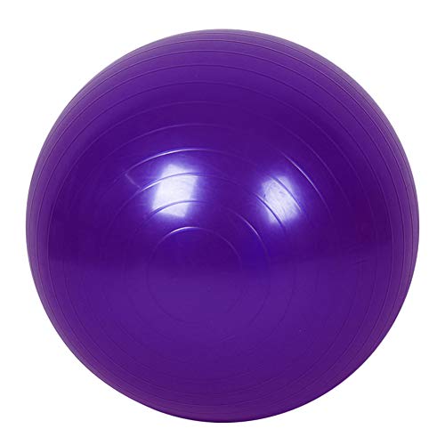 mothcattl Pelota de ejercicio 45 cm antiestallido con bomba, bola suiza para yoga, pilates, embarazo y fitness, color azul