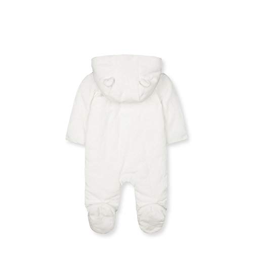 Mothercare NB Mfu Star Velour Pramsuit Conjunto, (White 61), 9-12 Months (Size:80) para Bebés Mothercare NB Mfu Star Velour Pramsuit Conjunto, (White 61), 9-12 Months (Size:80) para Bebés