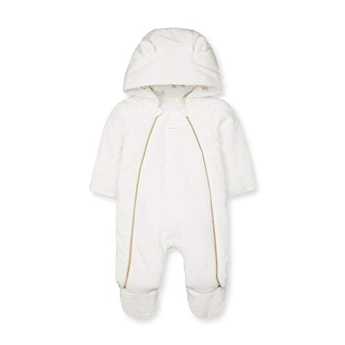 Mothercare NB Mfu Star Velour Pramsuit Conjunto, (White 61), 9-12 Months (Size:80) para Bebés Mothercare NB Mfu Star Velour Pramsuit Conjunto, (White 61), 9-12 Months (Size:80) para Bebés
