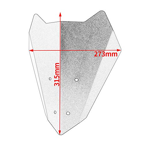 Motocicleta Aluminio Faro Delantero Carenado Parabrisas Deflectores de Viento Protector de Visera para Yamaha MT 15 MT15 MT-15 MT 125 MT125 MT-125 Accesorios 2019 2020 2021 (Negro) Motocicleta Aluminio Faro Delantero Carenado Parabrisas Deflectores de Viento Protector de Visera para Yamaha MT 15 MT15 MT-15 MT 125 MT125 MT-125 Accesorios 2019 2020 2021 (Negro)