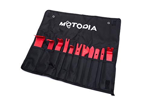 MotoDia - lote de 11 herramientas de retirada de embellecedores, paneles y molduras de coche MotoDia - lote de 11 herramientas de retirada de embellecedores, paneles y molduras de coche