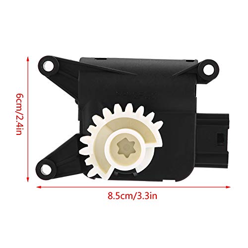 Motor de aleta de aire de recirculación, 1K0907511C, válvula de ajuste de temperatura, servomotor de aleta de aire, compatible con A3 MK5/6 Jetta Passat Motor de aleta de aire de recirculación, 1K0907511C, válvula de ajuste de temperatura, servomotor de aleta de aire, compatible con A3 MK5/6 Jetta Passat