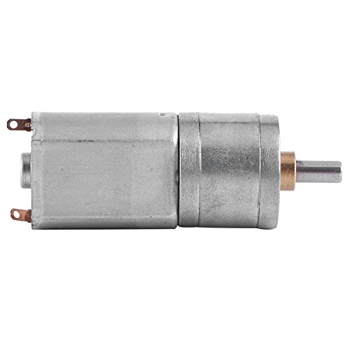 Motor de engranaje turbo de alto par motor DC 12V caja de cambios de reducción de velocidad de metal total eléctrica 15/30/50/100 / 200RPM (12V 15RPM)