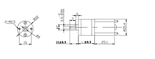 Motor de engranaje turbo de alto par motor DC 12V caja de cambios de reducción de velocidad de metal total eléctrica 15/30/50/100 / 200RPM (12V 15RPM)
