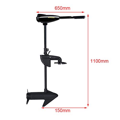 Motor eléctrico fueraborda, hélice eléctrica, barco de pesca de goma, hélice motor fuera bordo para barcos para Kayak 12 V Motor eléctrico fueraborda, hélice eléctrica, barco de pesca de goma, hélice motor fuera bordo para barcos para Kayak 12 V