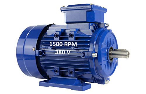 MOTOR ELECTRICO TRIFASICO 0,75KW / 1CV 220 / 380V 1500RPM B3 (PATAS) TAMAÑO 80 - EJE 19mm ALREN