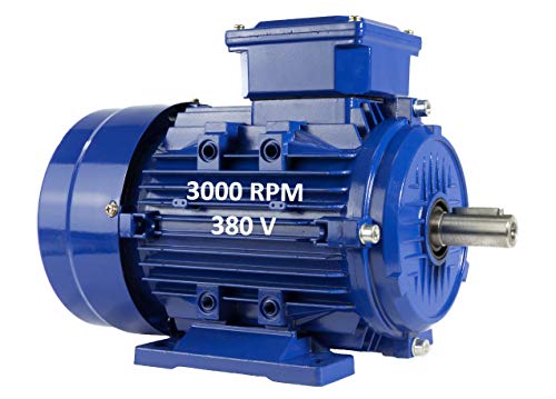 MOTOR ELECTRICO TRIFASICO 0,75KW / 1CV 220 / 380V 3000RPM B3 (PATAS) TAMAÑO 80 - EJE 19mm ALREN