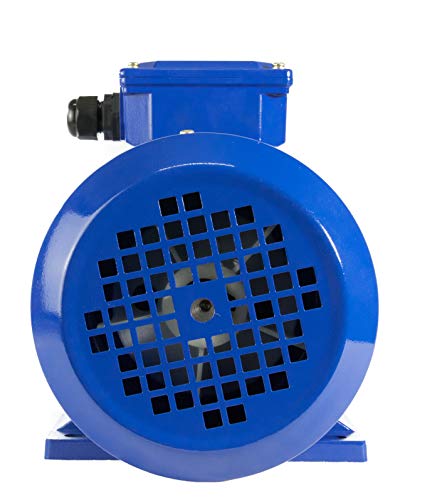 MOTOR ELECTRICO TRIFASICO 0,75KW / 1CV 220 / 380V 3000RPM B3 (PATAS) TAMAÑO 80 - EJE 19mm ALREN