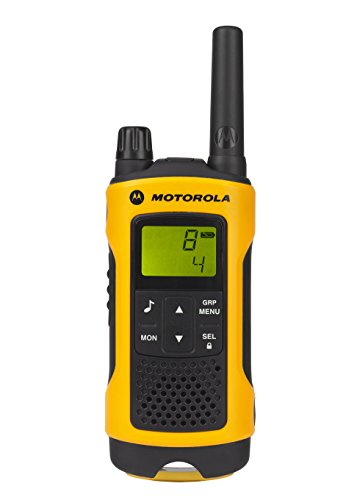 Motorola 59T80EXPACK - Walkie-Talkie Radio emisor y Receptor PMR, Amarillo