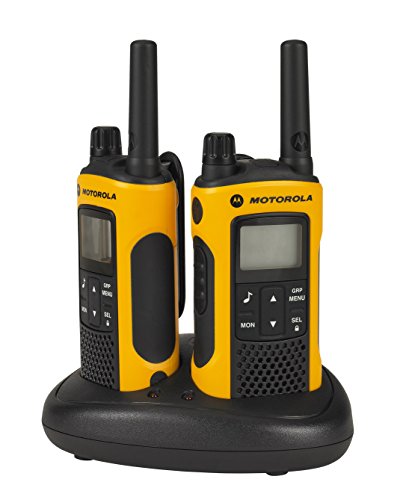 Motorola 59T80EXPACK - Walkie-Talkie Radio emisor y Receptor PMR, Amarillo