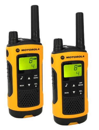 Motorola 59T80EXPACK - Walkie-Talkie Radio emisor y Receptor PMR, Amarillo