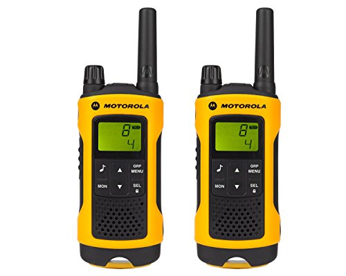 Motorola 59T80EXPACK - Walkie-Talkie Radio emisor y Receptor PMR, Amarillo