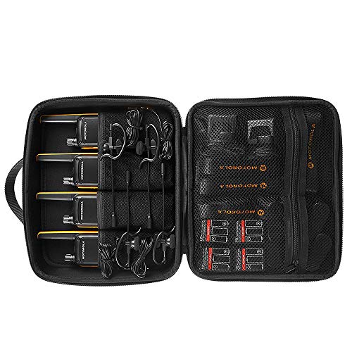 Motorola TALKABOUT T82 EXTREME QUAD PACK WE - Walkie Talkie, color negro y amarillo Motorola TALKABOUT T82 EXTREME QUAD PACK WE - Walkie Talkie, color negro y amarillo