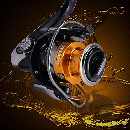 Mounchain Carretes de Pesca, Spinning Carrete Pesca para Carpas Marinas y de Agua Dulce 14 + 1 Rodamientos de Bolas Pesca Anticorrosión Agua Salada 3000 Mounchain Carretes de Pesca, Spinning Carrete Pesca para Carpas Marinas y de Agua Dulce 14 + 1 Rodamientos de Bolas Pesca Anticorrosión Agua Salada 3000