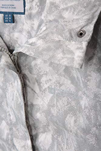 Mountain Warehouse Chaqueta Torrent para Mujer - con Capucha Ajustable e Impermeable - Fácil de Guardar - Ideal para Viajes y Senderismo Gris 54 Mountain Warehouse Chaqueta Torrent para Mujer - con Capucha Ajustable e Impermeable - Fácil de Guardar - Ideal para Viajes y Senderismo Gris 54