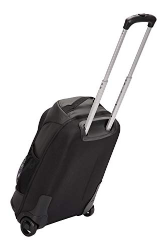 Mountain Warehouse Enigma Maleta con Ruedas 35 L - Maleta de diseño Duradero, tamaño Cabina, Tejido PVC, Base rígida, Bolsillo Acolchado para portátil - para Viaje Negro Talla única Mountain Warehouse Enigma Maleta con Ruedas 35 L - Maleta de diseño Duradero, tamaño Cabina, Tejido PVC, Base rígida, Bolsillo Acolchado para portátil - para Viaje Negro Talla única