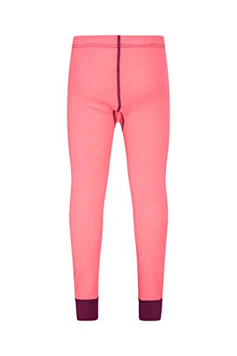 Mountain Warehouse Pantalón térmico de Lana Merino para niños - Transpirable, Ligero, Antibacteriano, fÔcil de Transportar, niños y niñas, Invierno Rosa Brillante 13 Años Mountain Warehouse Pantalón térmico de Lana Merino para niños - Transpirable, Ligero, Antibacteriano, fÔcil de Transportar, niños y niñas, Invierno Rosa Brillante 13 Años