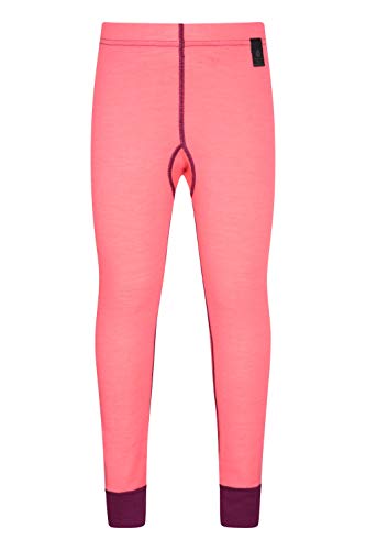 Mountain Warehouse Pantalón térmico de Lana Merino para niños - Transpirable, Ligero, Antibacteriano, fÔcil de Transportar, niños y niñas, Invierno Rosa Brillante 13 Años Mountain Warehouse Pantalón térmico de Lana Merino para niños - Transpirable, Ligero, Antibacteriano, fÔcil de Transportar, niños y niñas, Invierno Rosa Brillante 13 Años