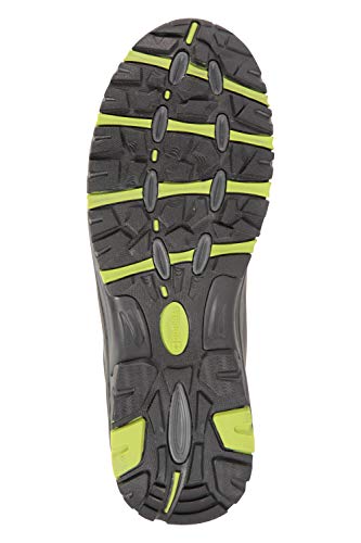 Mountain Warehouse Zapatillas Inca antidesgarros e Impermeables para Hombre - Duraderas, Suela Exterior de Goma, Plantilla EVA, Protector en talón y Dedos - Senderismo Negro 44 Mountain Warehouse Zapatillas Inca antidesgarros e Impermeables para Hombre - Duraderas, Suela Exterior de Goma, Plantilla EVA, Protector en talón y Dedos - Senderismo Negro 44