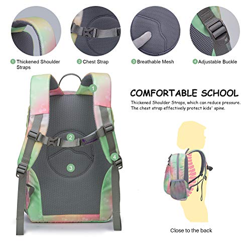 MOUNTAINTOP Mochila Infantil Mochila para Niños Mochila para Niñas Mochila Ligera para Niños Mochila Escolar Mochila Escolar Infantil Mochila Escolar de Jardín Infantil Mochila de 4-7 años de Edad