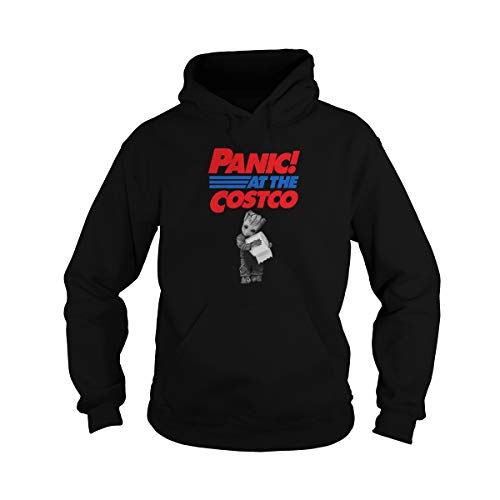 Mourin Shop Panic at The Costco Baby Groot Hug TP - Camiseta unisex