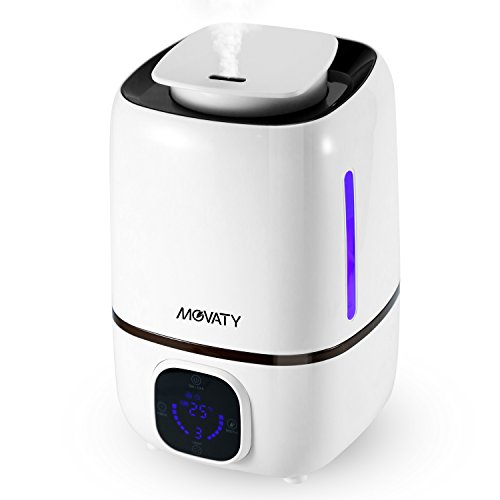 Movaty 3L Humidificador Ultrasónico difusor de Aroma, Ambientador, Gran Capacidad Silencio Control Dial 20m²-25m², Difusor Bebé Seguridad Ultrasónico, Silencioso, Boquilla 360° Grados Movaty 3L Humidificador Ultrasónico difusor de Aroma, Ambientador, Gran Capacidad Silencio Control Dial 20m²-25m², Difusor Bebé Seguridad Ultrasónico, Silencioso, Boquilla 360° Grados