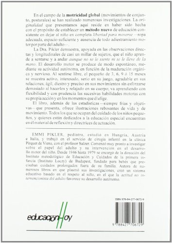 moverse en libertad. Desarrollo Motricid: Desarrollo de la psicomotricidad global: 92 (Educación Hoy)