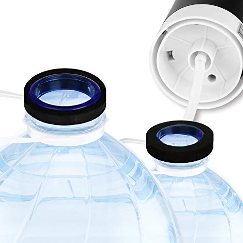 MovilCom® - Adaptador de Botella para dispensador de Agua Eléctrico Compatible con Botellas 5, 6, 8, 10, 12 litros | para Botellas o adaptadores con diámetro 38mm (38 a 48mm)