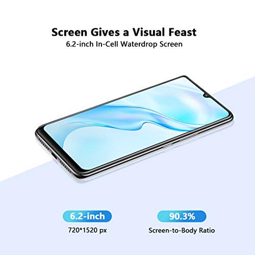 Moviles Libres CUBOT P40, 6.2" Pantalla Android 10, 4GB RAM 128GB ROM Smartphone, Cámara Frontal 20MP, Cámara Trasera 12MP+5MP, Batería 4200 mAh, Dual SIM 4G, NFC, Face ID, Tipo C (EU Versión) Moviles Libres CUBOT P40, 6.2" Pantalla Android 10, 4GB RAM 128GB ROM Smartphone, Cámara Frontal 20MP, Cámara Trasera 12MP+5MP, Batería 4200 mAh, Dual SIM 4G, NFC, Face ID, Tipo C (EU Versión)