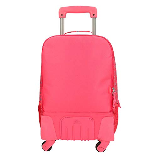 Movom Enjoy Mochila 4 ruedas Rosa 32x44x21 cms Poliéster 29.57L