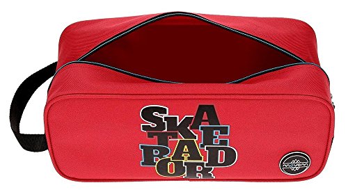 Movom Skateboard Zapatillero Rojo 34x14x15 cms Poliéster