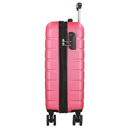 Movom Turbo Maleta de cabina Rosa 40x55x20 cms Rígida ABS Cierre combinación 37L 2,7Kgs 4 Ruedas dobles Equipaje de Mano Movom Turbo Maleta de cabina Rosa 40x55x20 cms Rígida ABS Cierre combinación 37L 2,7Kgs 4 Ruedas dobles Equipaje de Mano