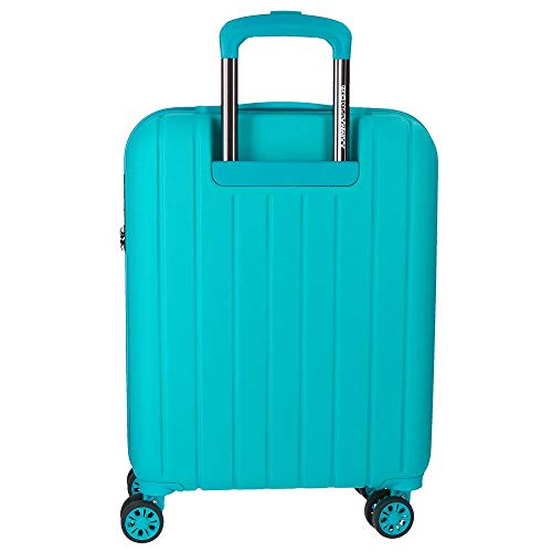 Movom Wood Maleta de cabina Verde 40x55x20 cms Rígida ABS Cierre TSA 38L 3,2Kgs 4 Ruedas dobles Extensible Equipaje de Mano Movom Wood Maleta de cabina Verde 40x55x20 cms Rígida ABS Cierre TSA 38L 3,2Kgs 4 Ruedas dobles Extensible Equipaje de Mano