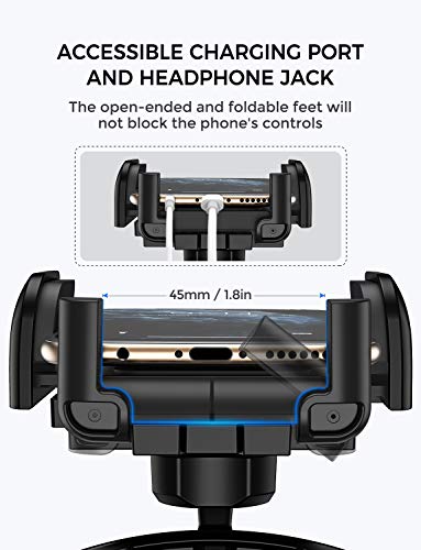 Mpow Soporte Movil Coche CD, Soporte Móvil Coche Giratorio de 360 Grados, Soporte Movil para Coche para el iPhone X 8 7 7 plus 6S 6, Samsung Galaxy S8 S9 Note 4 3 2, Huawei, Xiaomi, MP3, GPS, ect. Mpow Soporte Movil Coche CD, Soporte Móvil Coche Giratorio de 360 Grados, Soporte Movil para Coche para el iPhone X 8 7 7 plus 6S 6, Samsung Galaxy S8 S9 Note 4 3 2, Huawei, Xiaomi, MP3, GPS, ect.