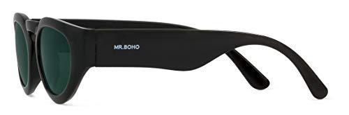 Mr. Boho | Psiri | Black - Gafas de sol para hombre y mujer