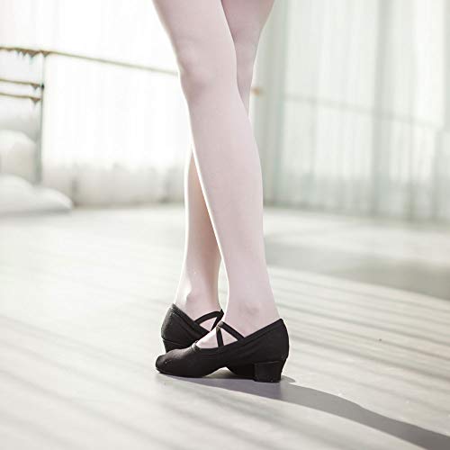 Ms Negro Zapatos de Lona de Yoga Zapatos de Baile Ballet Profesor de Gimnasia Suave Jazz niño Inferior Zapatos de Baile,Negro,36 Ms Negro Zapatos de Lona de Yoga Zapatos de Baile Ballet Profesor de Gimnasia Suave Jazz niño Inferior Zapatos de Baile,Negro,36