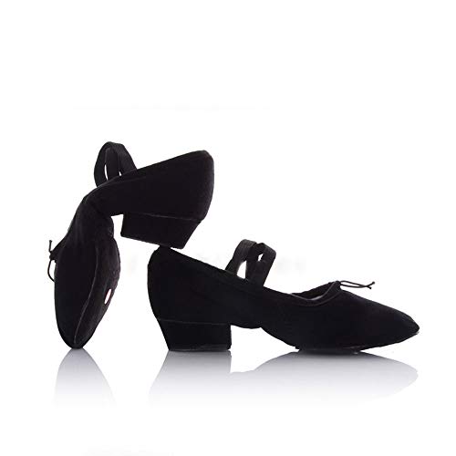 Ms Negro Zapatos de Lona de Yoga Zapatos de Baile Ballet Profesor de Gimnasia Suave Jazz niño Inferior Zapatos de Baile,Negro,36 Ms Negro Zapatos de Lona de Yoga Zapatos de Baile Ballet Profesor de Gimnasia Suave Jazz niño Inferior Zapatos de Baile,Negro,36