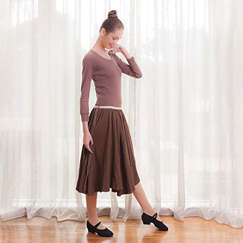 Ms Negro Zapatos de Lona de Yoga Zapatos de Baile Ballet Profesor de Gimnasia Suave Jazz niño Inferior Zapatos de Baile,Negro,36 Ms Negro Zapatos de Lona de Yoga Zapatos de Baile Ballet Profesor de Gimnasia Suave Jazz niño Inferior Zapatos de Baile,Negro,36