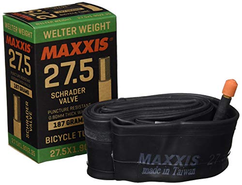 MSC Bikes Maxxis Welter Weight SV - Cámaras de Aire, Talla 27.5 x 1.9/2.35 MSC Bikes Maxxis Welter Weight SV - Cámaras de Aire, Talla 27.5 x 1.9/2.35