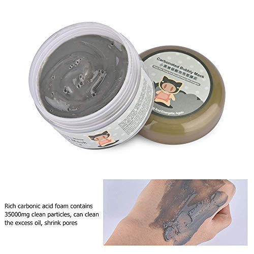 MS.DEAR Máscara de arcilla de burbujas carbonatada, mascarilla de barro de burbujas - 3.52 onzas Máscara facial hidratante 100% natural para todos los tipos de piel + brocha de silicona para máscara MS.DEAR Máscara de arcilla de burbujas carbonatada, mascarilla de barro de burbujas - 3.52 onzas Máscara facial hidratante 100% natural para todos los tipos de piel + brocha de silicona para máscara