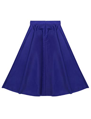 MSemis Faldas Flamencas Largas para Niñas Chicas Faldas Casuales Flamenco Danza Sevillana Ropa Bailarina Práctica de Baile Moderno Azul 10 Años MSemis Faldas Flamencas Largas para Niñas Chicas Faldas Casuales Flamenco Danza Sevillana Ropa Bailarina Práctica de Baile Moderno Azul 10 Años