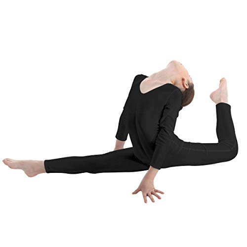 MSemis Maillot Entero Ballet Danza para NiƱos NiƱas Unisex Mono Completo Gimnasia RĆtmica Leotardo Manga Larga Jumpsuit Ropa Bailarina OtoƱo Invierno Negro 8-10 AƱos MSemis Maillot Entero Ballet Danza para NiƱos NiƱas Unisex Mono Completo Gimnasia RĆtmica Leotardo Manga Larga Jumpsuit Ropa Bailarina OtoƱo Invierno Negro 8-10 AƱos