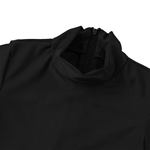 MSemis Maillot Entero de Ballet Gimnasia para Niños Niñas Mono Completo Danza Leotardo Clásico Manga Larga Jumpsuit Yoga Deporte Negro 10-12 Años MSemis Maillot Entero de Ballet Gimnasia para Niños Niñas Mono Completo Danza Leotardo Clásico Manga Larga Jumpsuit Yoga Deporte Negro 10-12 Años